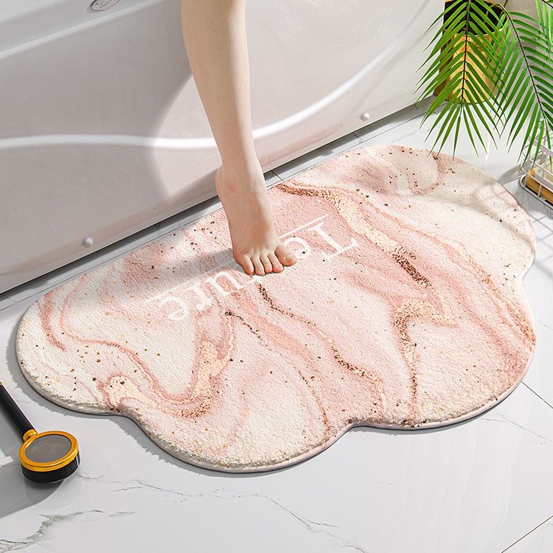 Thảm lót cửa chùi chân Chống Trượt Thấm Hút Tốt Phong Cách Bắc Âu