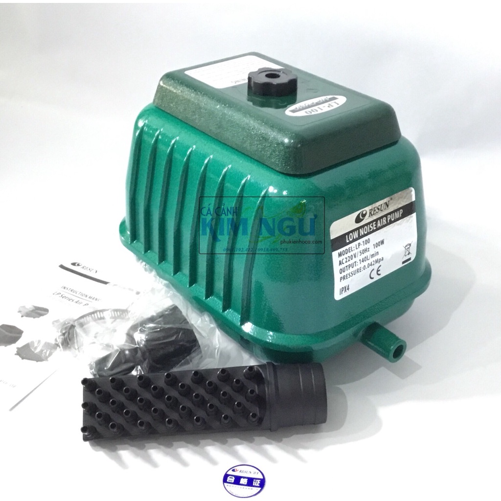 Sủi Oxy Hồ Cá RESUN LP 100  LP-100 LP100