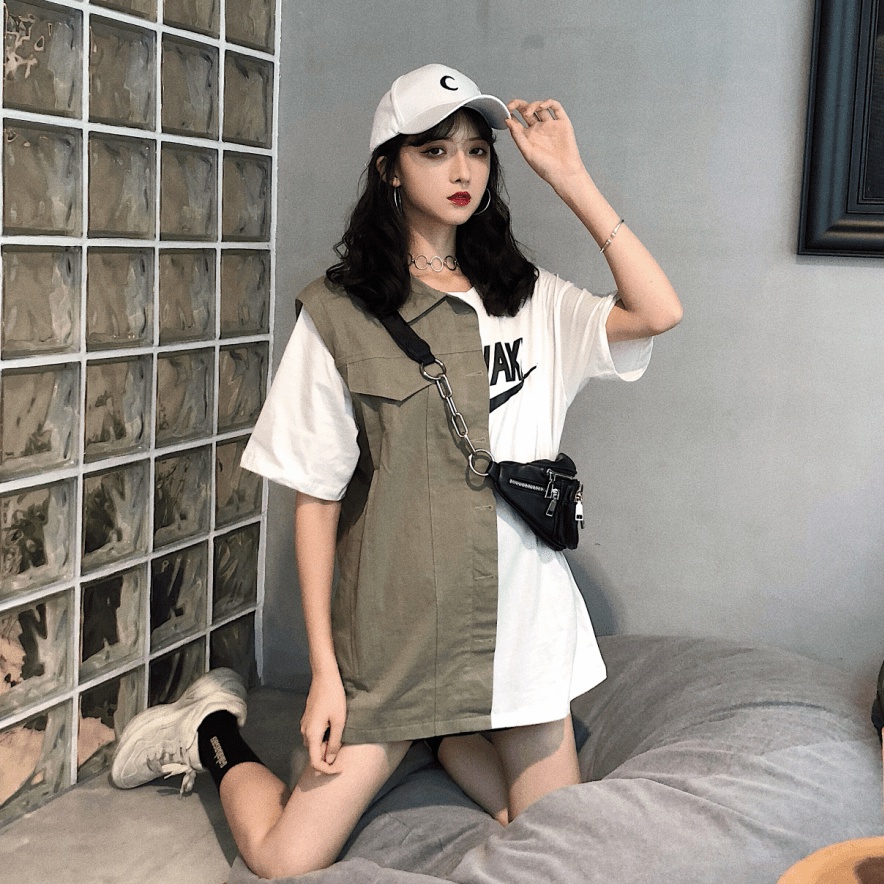 Áo Thun Tay Ngắn Dáng Rộng Thời Trang Hàn Quốc 2022