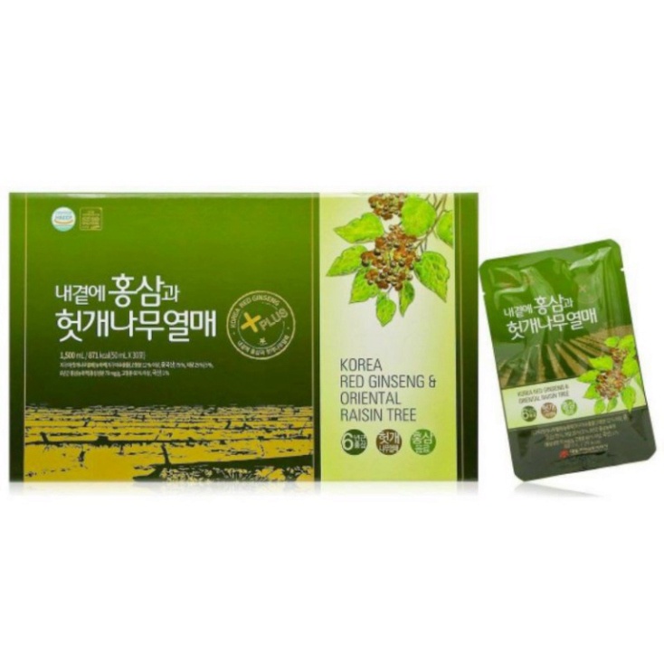 Nước Bổ Gan Hồng Sâm (50ml x 30 gói) - Daedong Korea Ginseng