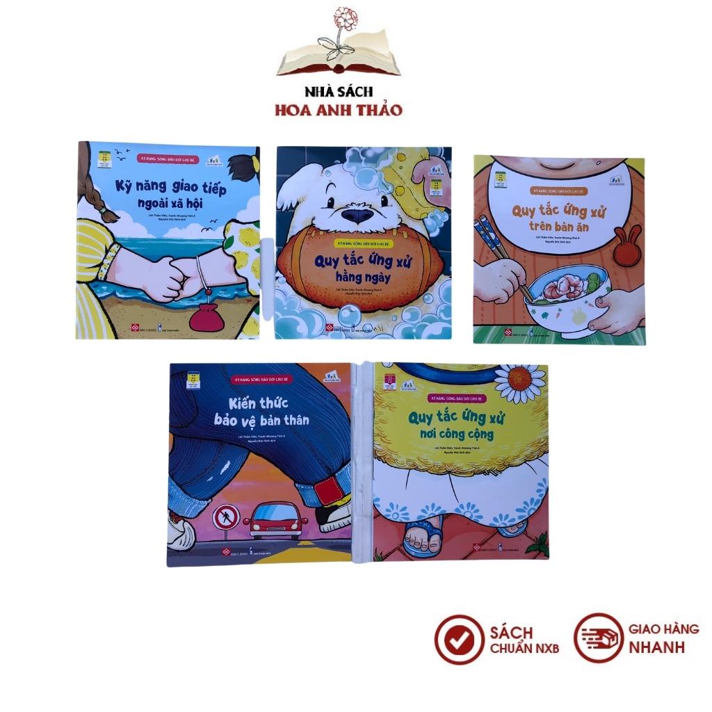 Sách - Kỹ năng sống đầu đời cho bé (bộ 5 cuốn)