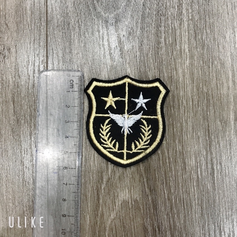 Sticker Thêu đính ngực áo nam + bé trai