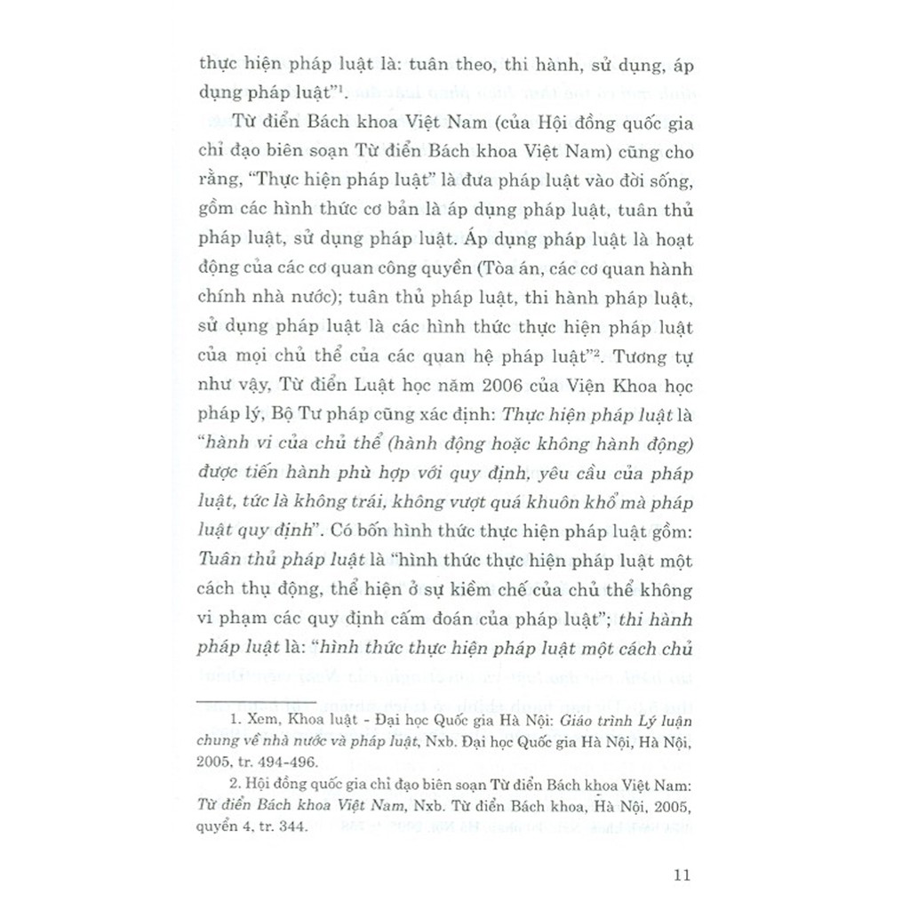 Sách - Thực Hiện, Áp Dụng Và Giải Thích Pháp Luật Ở Việt Nam | BigBuy360 - bigbuy360.vn