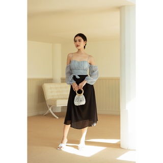 OLV - Áo Off Shoulder Top in Sky
