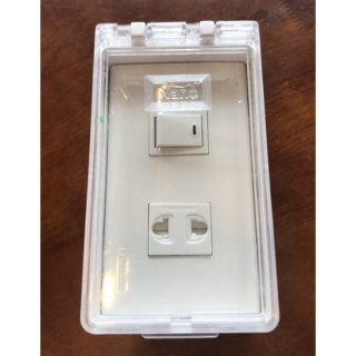 Hộp nổi kĩ thuật che mưa, gắn công tắc, ổ cắm, CB, kiểu S18 nhập khẩu từ Thailand