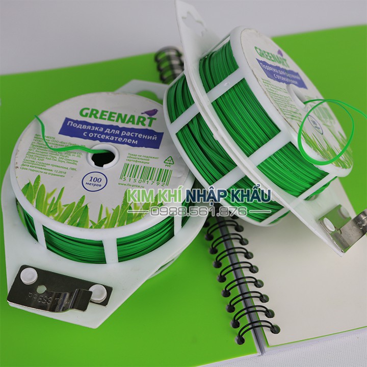 Cuộn dây buộc hoa lan lõi kẽm 100m - D50