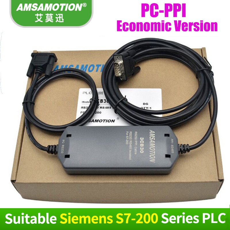 Sz Dây Cáp Lập Trình pc-ppi + adapter 6es7901-3cb30-0xa0 Hạ Áp 187.5Khzps Hỗ Trợ Winn7 / xp