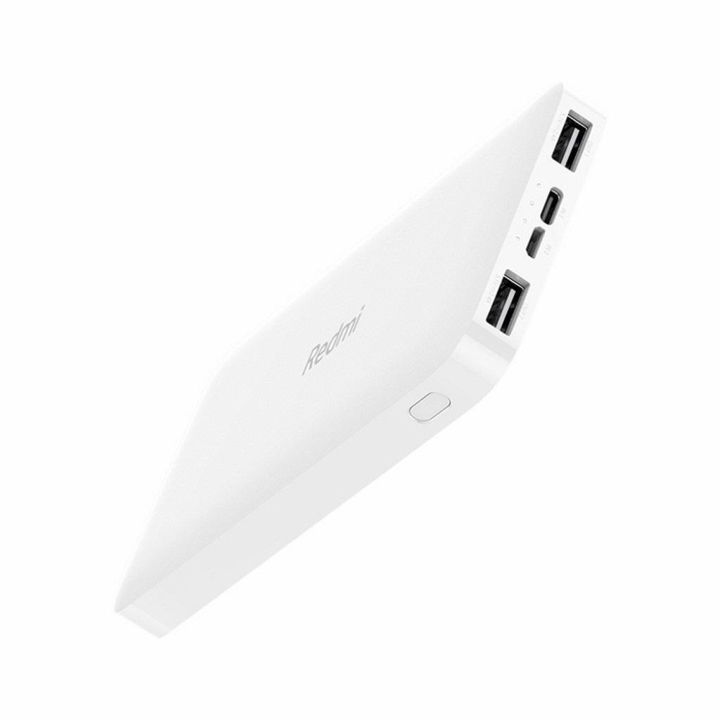 Sạc dự phòng mini 10000 mAh , Pin sạc dự phòng Xiaomi Redmi 10000 mAh 2 đầu ra usb , 2 đầu vào Microusb , TypeC