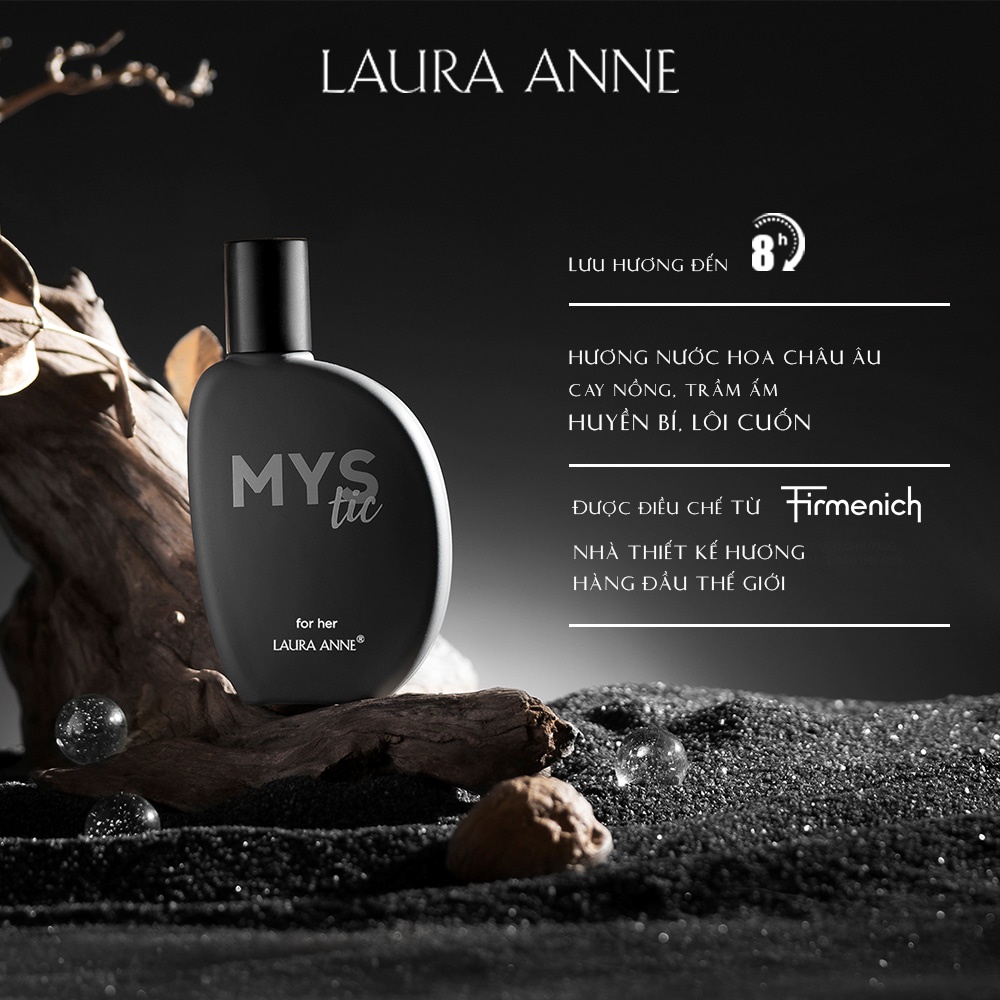 Nước hoa nữ Laura Anne Mystic For Her EDP 50ml - Nước hoa nữ THƠM LÂU - CHÍNH HÃNG