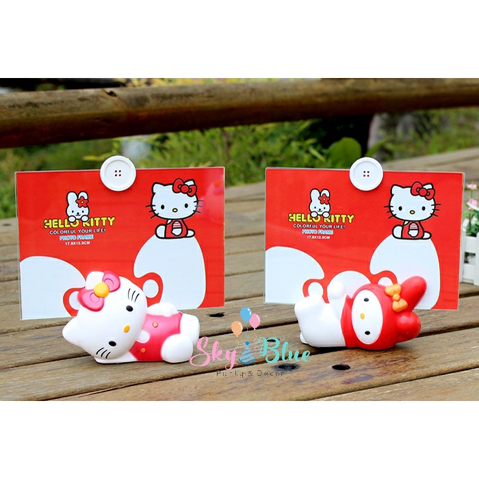 Set 2 khung hình để bàn Hello Kitty