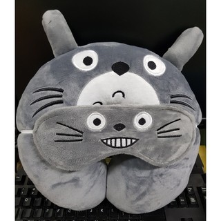 gối kê cổ có bịt mắt - gối kê cổ