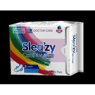 Băng vệ sinh Doctor care Slea'zy Cool for teen (gói 8 miếng)