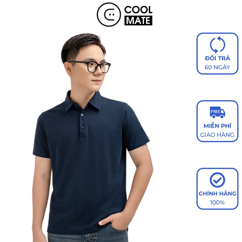 (Hàng Xịn) Áo Polo nam Excool khô thoáng chống nhăn thương hiệu Coolmate (ảnh thật)