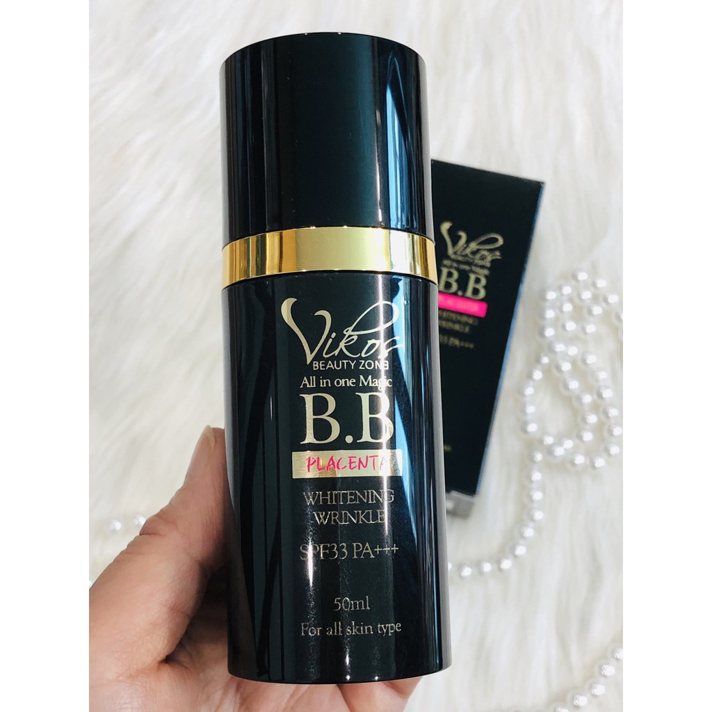 KEM NỀN BB VIKOS ĐA CHỨC NĂNG - Kem nền BB nhau thai cừu - Mỹ phẩm Vikos