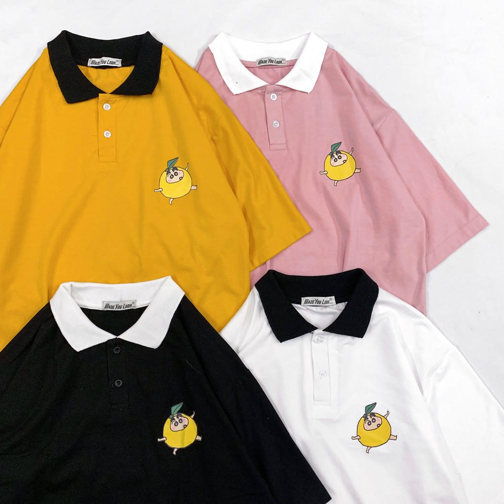 Áo POLO tay lỡ form rộng in hình Cushin freesize UNISEX (ẢNH THẬT)