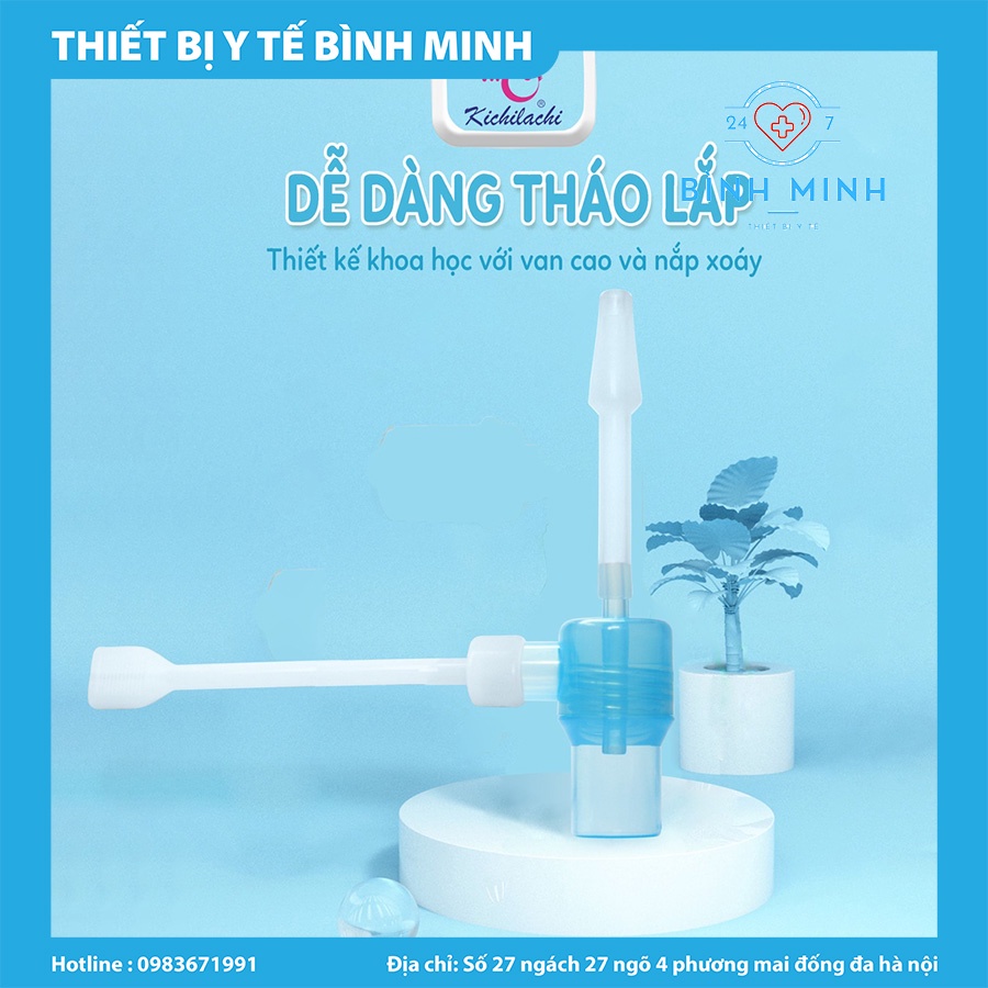 Dụng cụ hút mũi cho bé Nasal KICHILACHI chính hãng