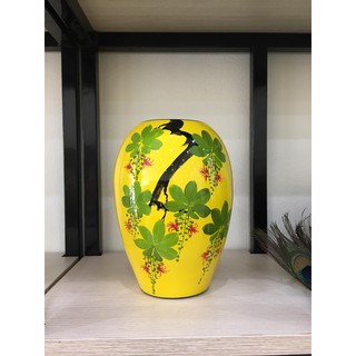 Lọ hoa sơn mài dáng xoài
