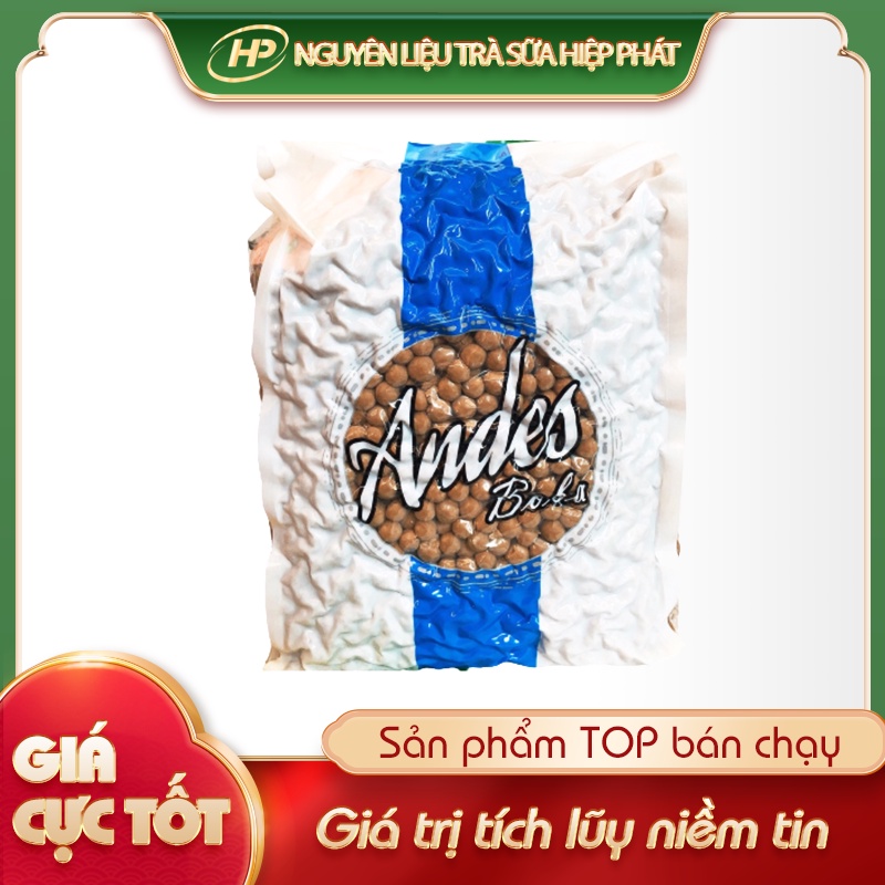 Trân châu Caramel ANDES BOBA Đài Loan - [CAO CẤP] - 3kg - SP000652 - Nguyên liệu pha chế trà sữa HIỆP PHÁT