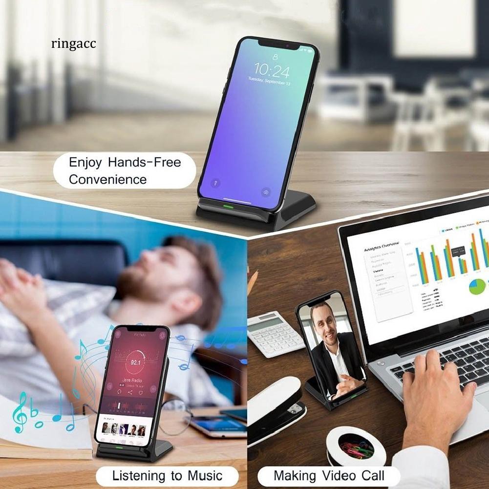 Đế sạc điện thoại nhanh chóng không dây tiện lợi kèm phụ kiện