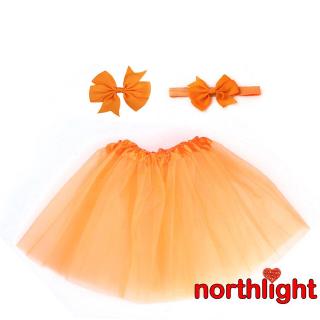 Set Váy Tutu+Băng Đô Cài Tóc Cho Bé Gái