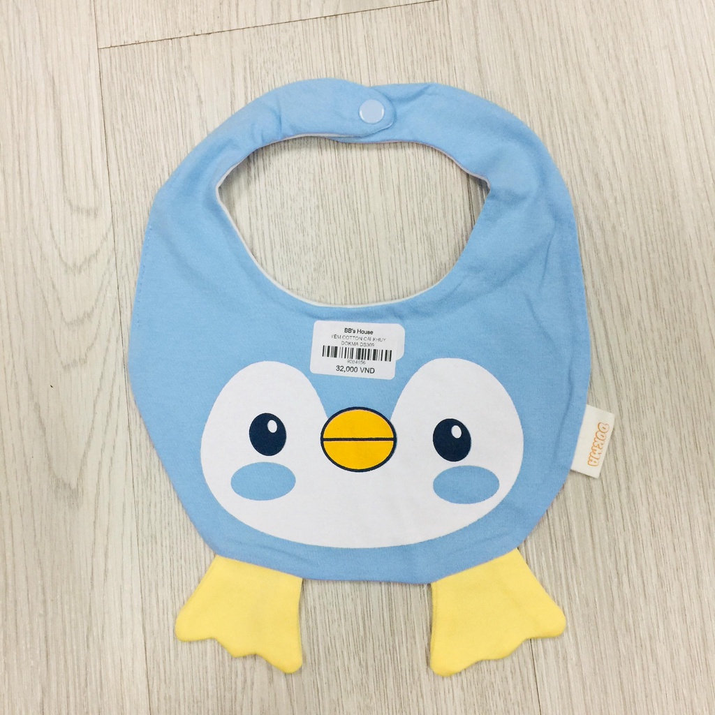 Yếm dokma DS 309 cài khuy chất liệu cotton