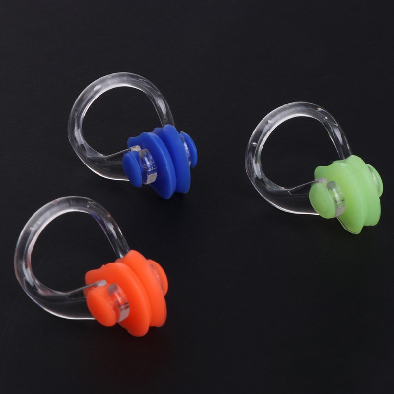 Set 3 Kẹp Mũi Bằng Silicagel Tiện Dụng Cho Bơi Lội