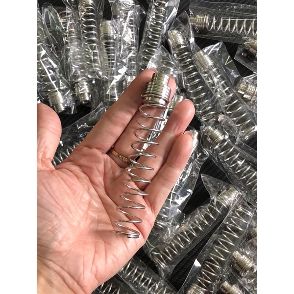 [HÌNH THẬT] Lò xo càng thắng inox 304 cho xe số và tay ga