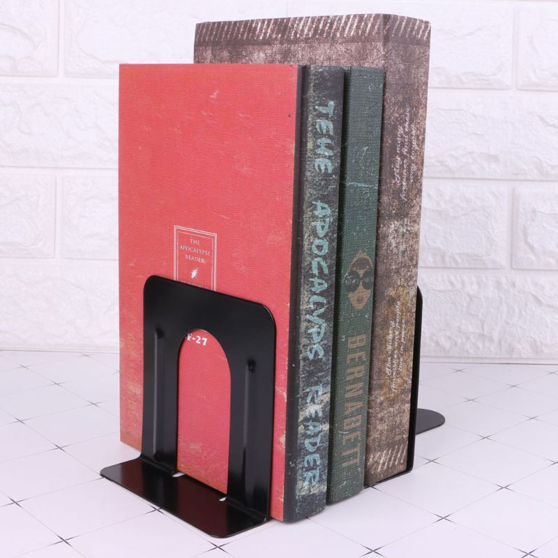 Bộ 2 Giá Đỡ Sách / Tạp Chí Bằng Thép Không Gỉ Tiện Dụng