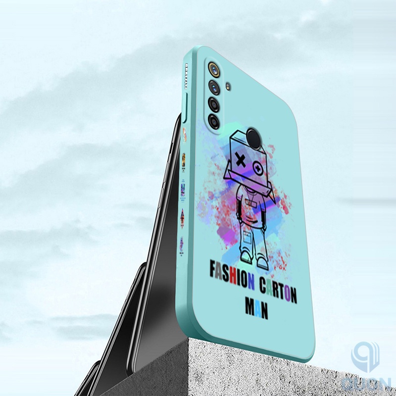 Ốp Điện Thoại TPU Mềm Chống Sốc In Họa Tiết graffiti Cho Realme 8 5 6 7 8 Pro 5i 6i
