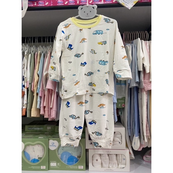 Bộ dài tay vải mềm , mịn cho bé từ 6-15kg