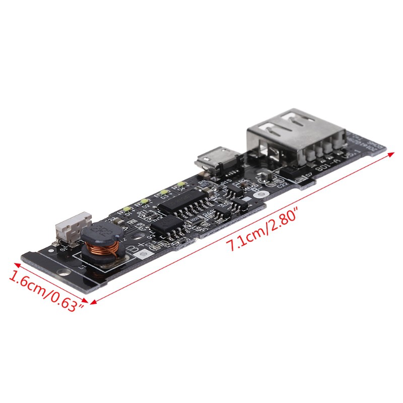 Mô Đun Sạc Pin Lithium 5v 2.1a Diy Cho Xiaomi