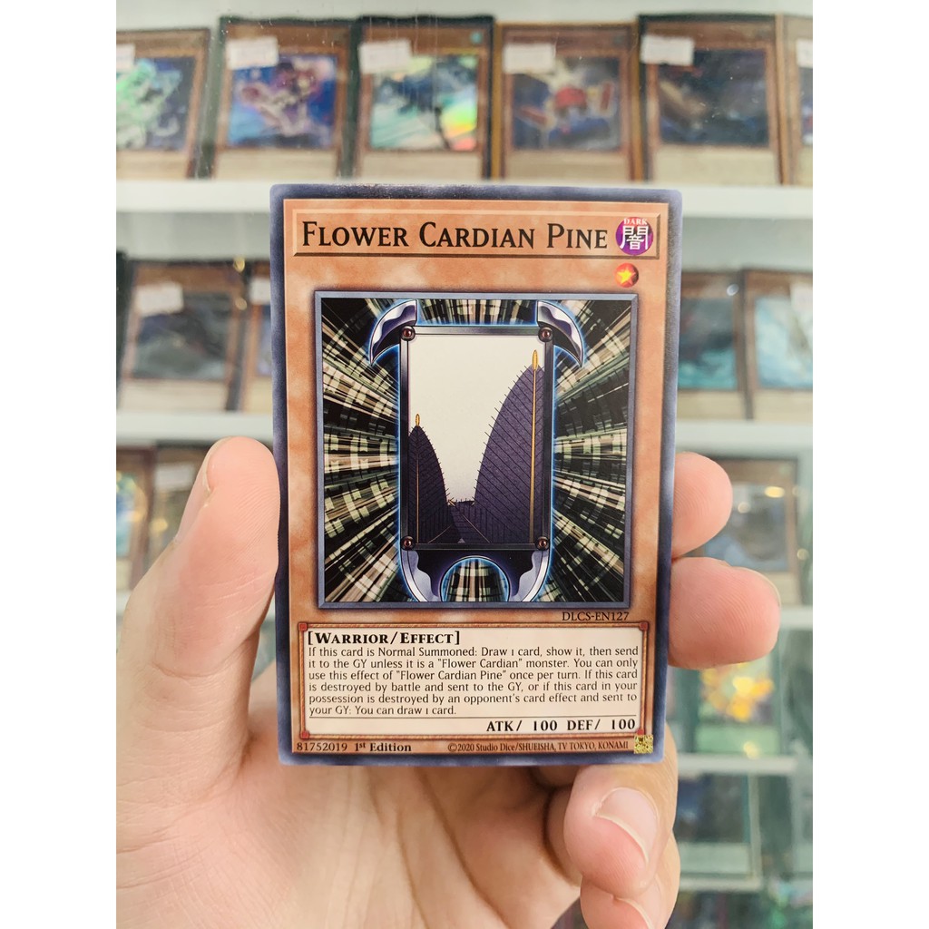 Thẻ Bài Lẻ YugiOh! Mã DLCS-EN127 - Flower Cardian Pine - Common - 1st Edition