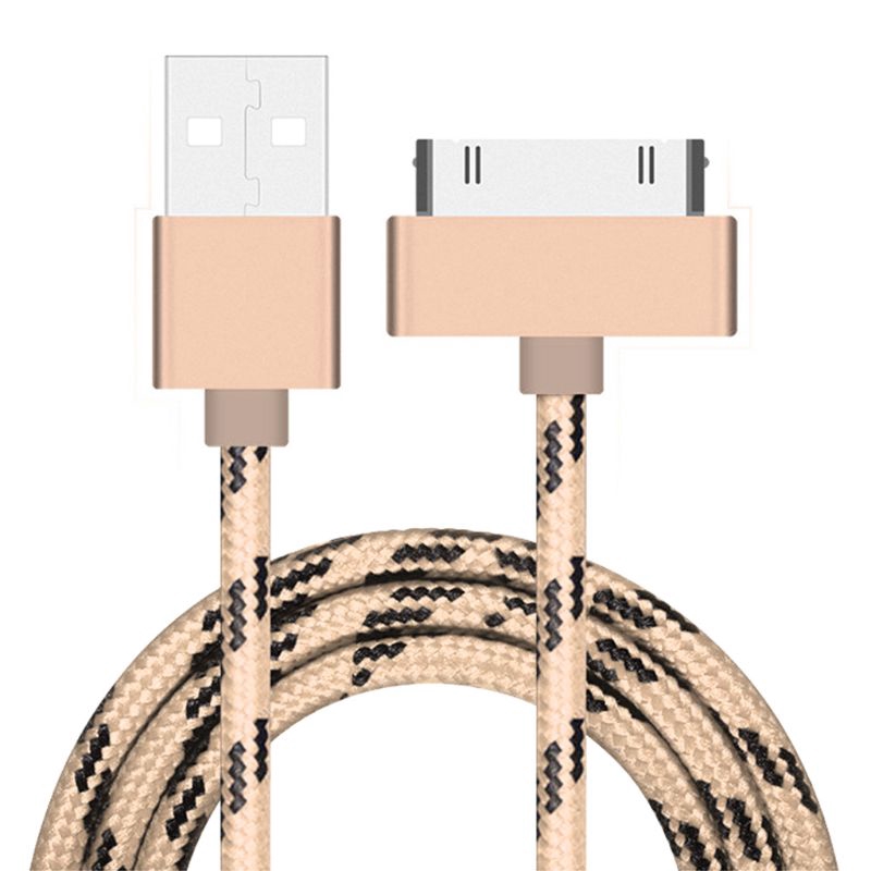 Cáp sạc và truyền dữ liệu dài 1m cho iPhone 3G 4 4s iPad 2 3 4 iPod