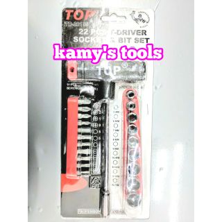 Bộ Tuýp Chữ T TOP TD-20108 22 MÓN