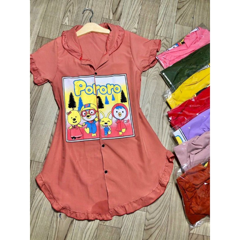 Đầm ngủ sơmi hình gấu 💕 Freeship 💕 | BigBuy360 - bigbuy360.vn