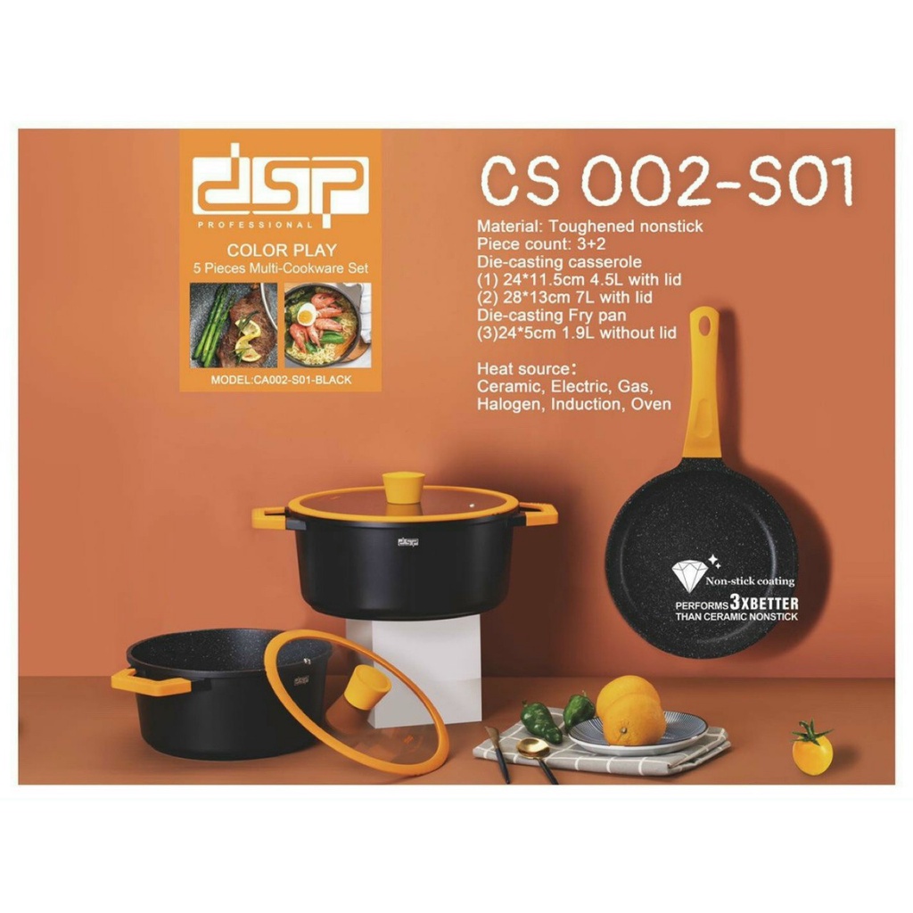 Bộ nồi chảo cao cấp sang sịn đun mọi bếp