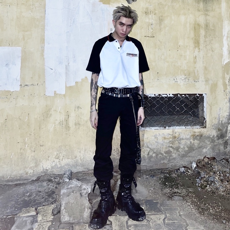 Polo High School Kids (Đen và Trắng) | BigBuy360 - bigbuy360.vn