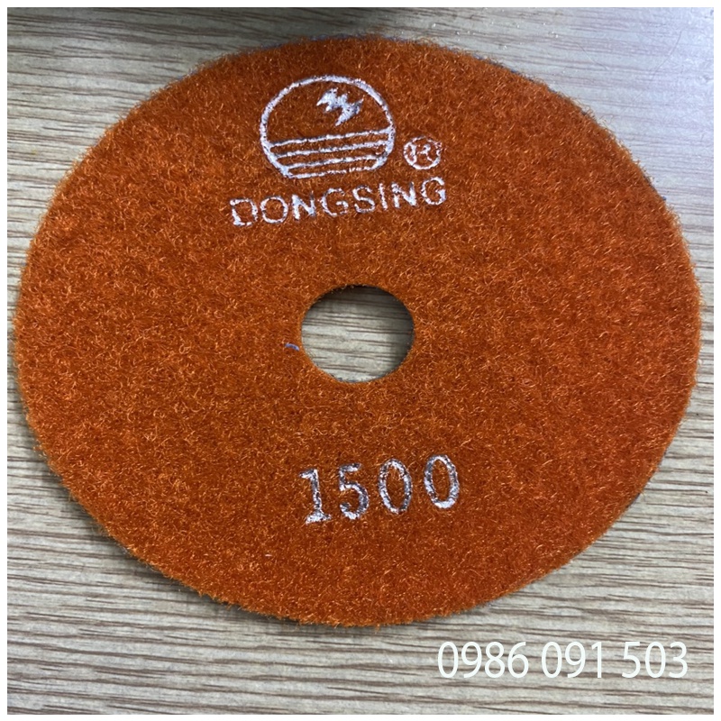ĐĨA CHUYÊN DỤNG ĐÁNH BÓNG ĐÁ CẨM THẠCH, HOA CƯƠNG, ĐÁ KHỐI 100mm