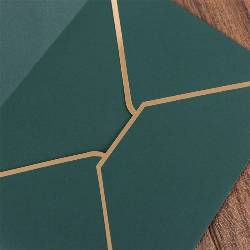 Phong Bì Màu Trơn Kích Thước 7X5 Phong Cách Vintage Độc Đáo Trang Trí Tiệc Cưới