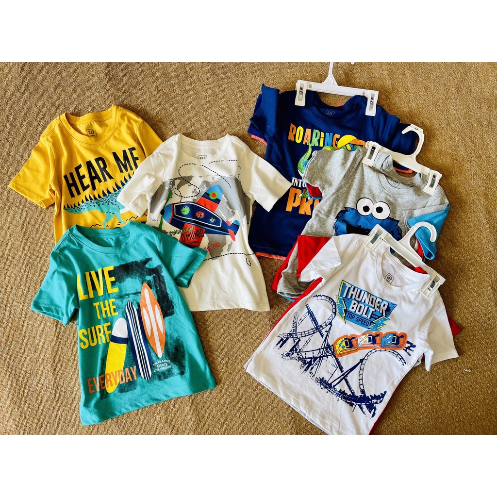 Áo phông bé trai xuất dư thun cotton 9-20kg / Áo thun bé trai cộc tay 1 tuổi đến 5 tuổi  ATCC - Bebefamilyshop
