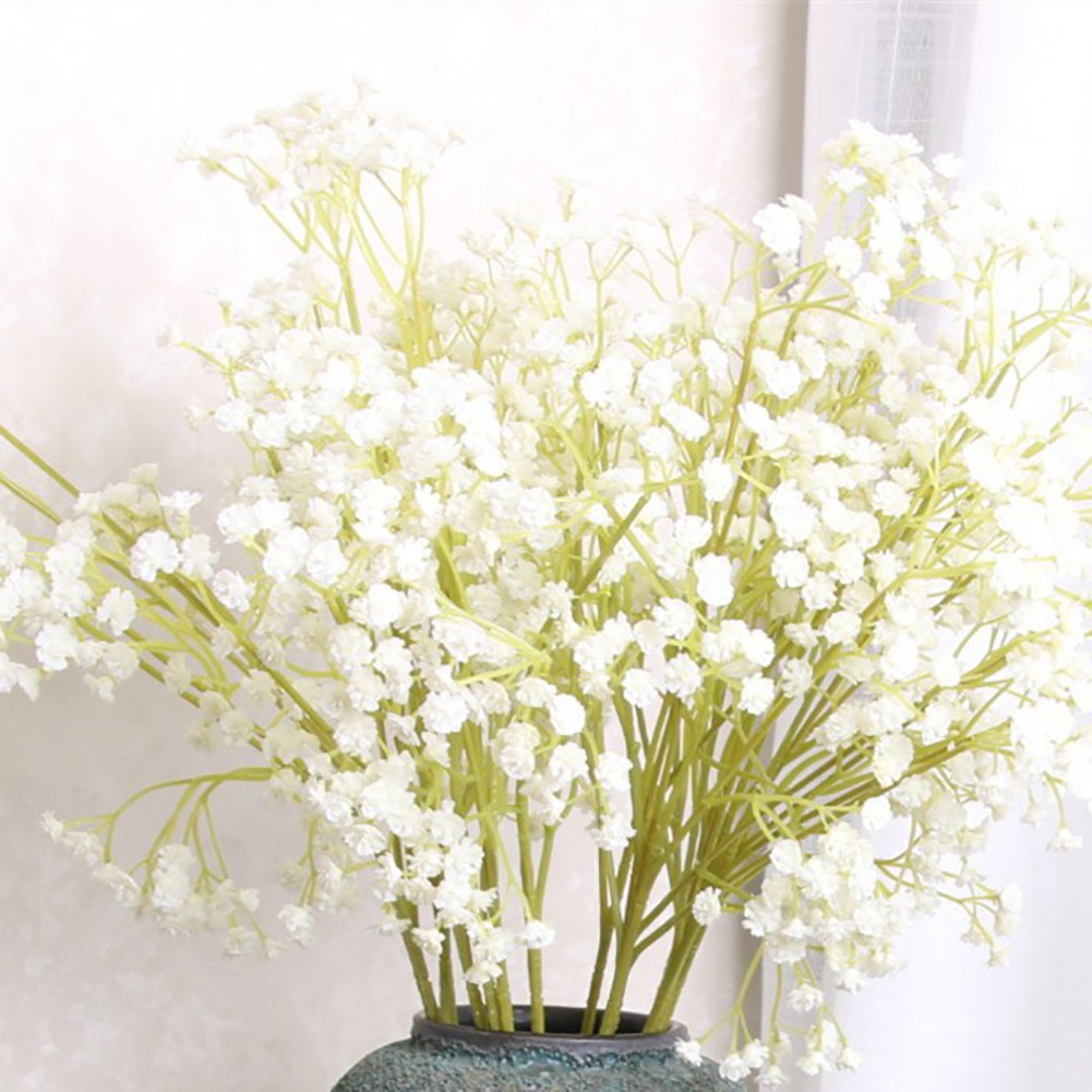 Hoa thạch anh nhựa nhân tạo trang trí tiệc cưới, sinh nhật