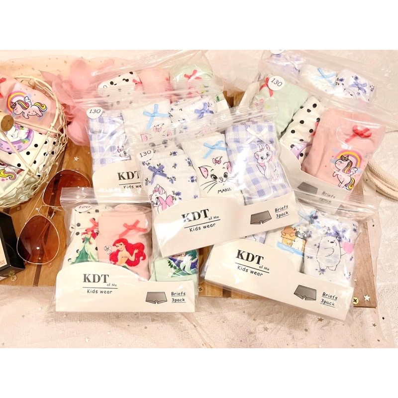 Set 3 quần chíp đùi KDT of me