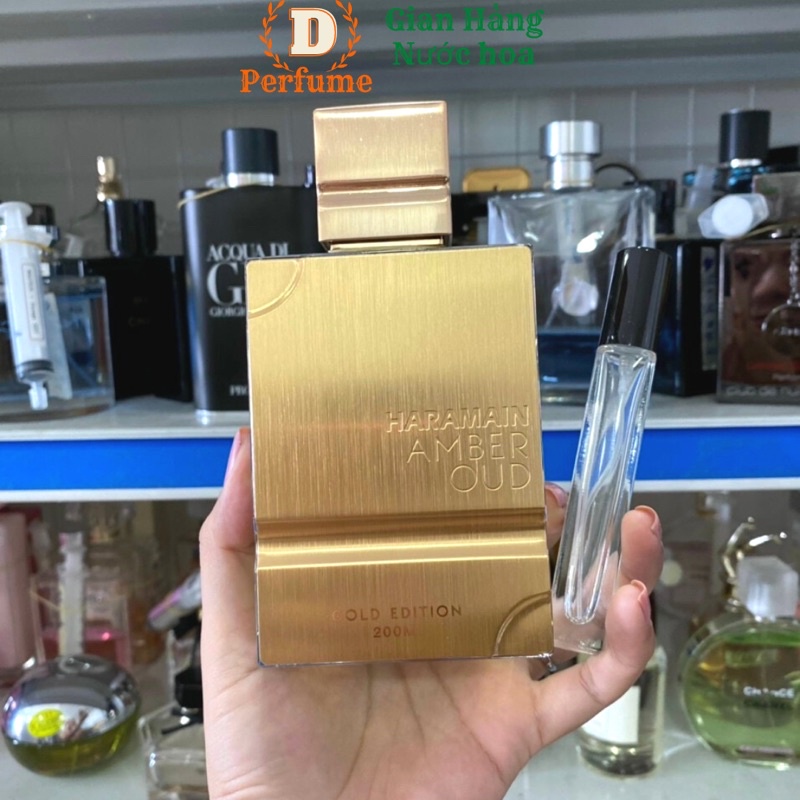 Dienperfume- Nước Hoa Unisex Al Haramain Perfumes Amber Oud Gold Edition Edp