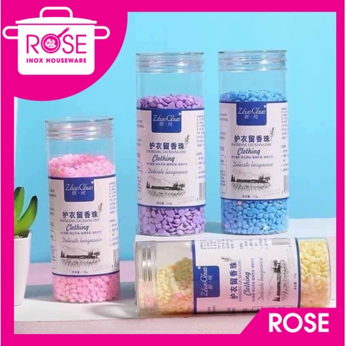 Hạt lưu hương quần áo xả vải sử dụng cho máy giặt tạo hương thơm dễ chịu trong 72 tiếng (100gram)