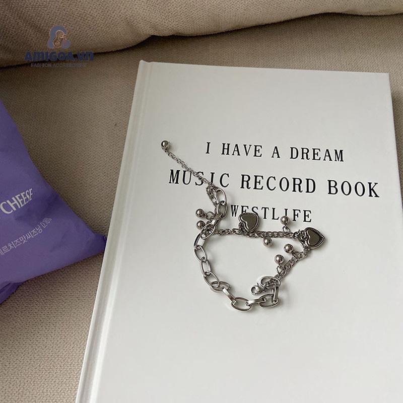 ✨✨Vòng Tay Phong Cách Hip Hop Thời Trang Hàn Quốc