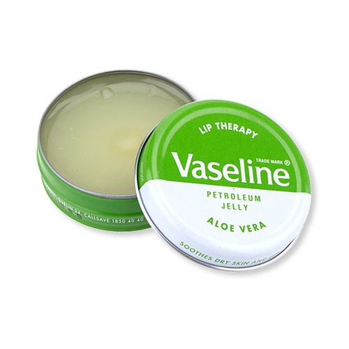 Son dưỡng ẩm cho môi Vaseline Lip Therapy Lip Balm Tin Aloe 17g (Mỹ)