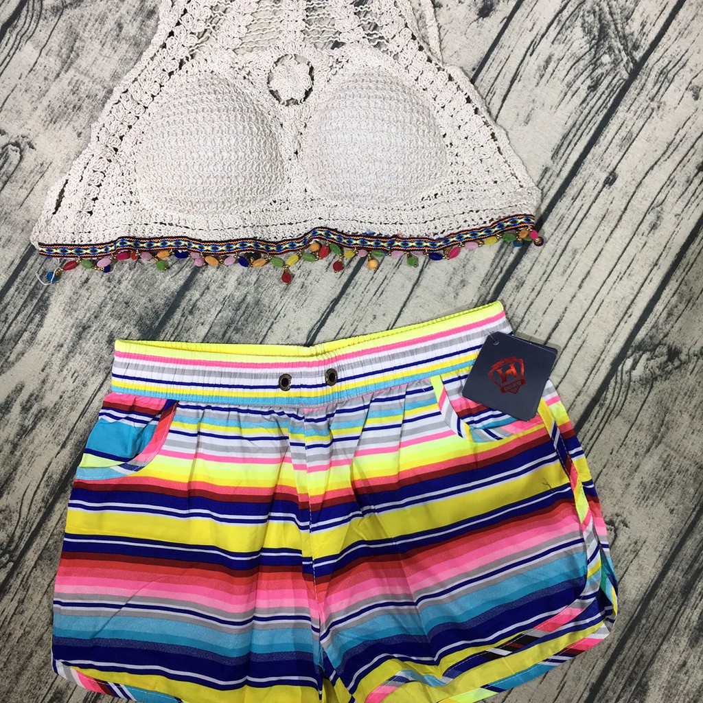 [Thanh lý] - Quần đi biển nữ đẹp, mix cùng áo bikini or áo croptop rất xinh, chất dày dặn, có size theo cân nặng | BigBuy360 - bigbuy360.vn