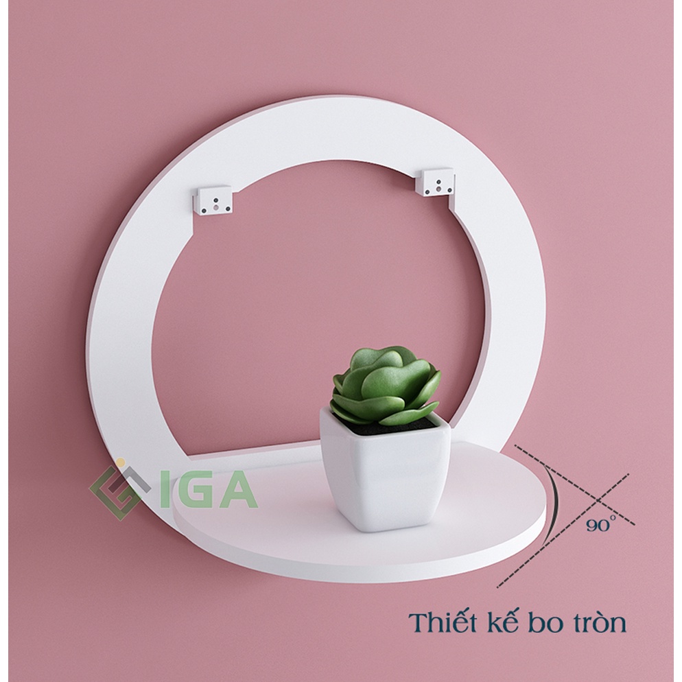 Kệ treo tường trang trí dercor tiện dụng độc đáo - IG389