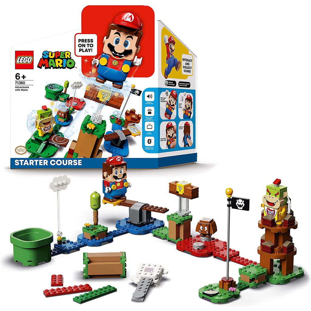 🍄🍄🍄LEGO SUPER MARIO - 71360 - NHỮNG CUỘC PHIÊU LƯU VỚI MARIO BỘ KHỞI ĐẦU - ADVENTURES WITH MARIO STARTER COURSE