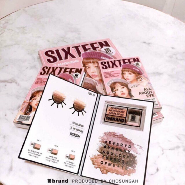 Phấn Mắt 16 Brand Sixteen Eye Magazine All About Eye - Hàn Quốc